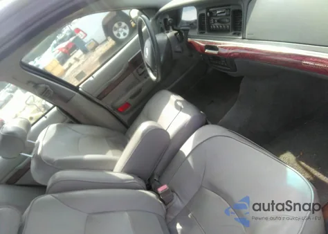 2001 Mercury Grand Marquis Ls from USA, damaged, VIN 2MEFM75W81X697083